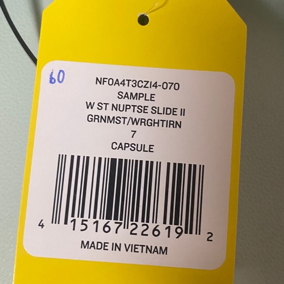 Rare SAMPLE North Face Nupste Steeptech Slides 7 - Picture 7 of 7